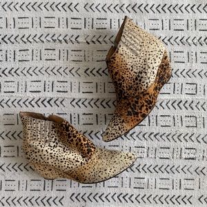 Matisse Nugent boot leopard size 7